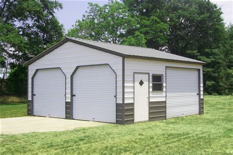 boxed eave style metal garages|boxed eave roof garage.